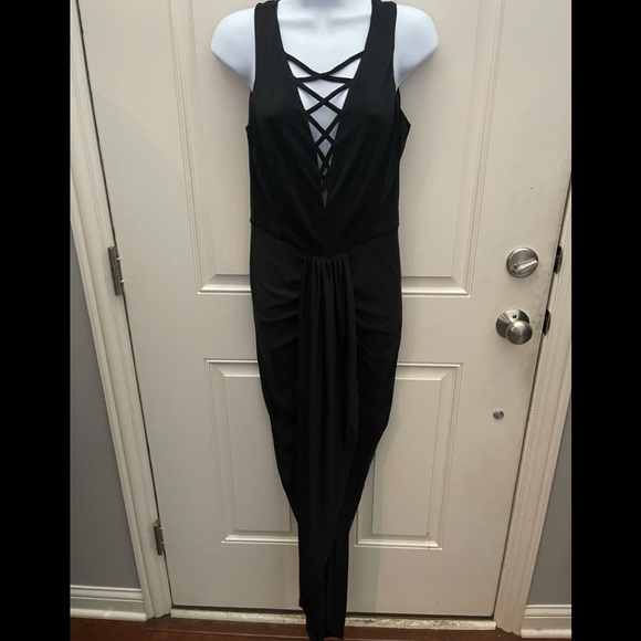 Drapery, sexy body-con dress - Picture 1 of 10